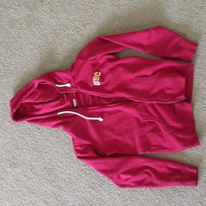 USC zip up sweatshirt Small S